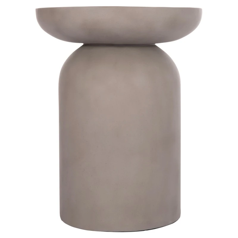 ΒΟΗΘΗΤΙΚΟ ΤΡΑΠΕΖΙ ANNA HM18160.03 FIBER CEMENT ΣΕ ΓΚΡΙ--Φ60x76Υεκ.