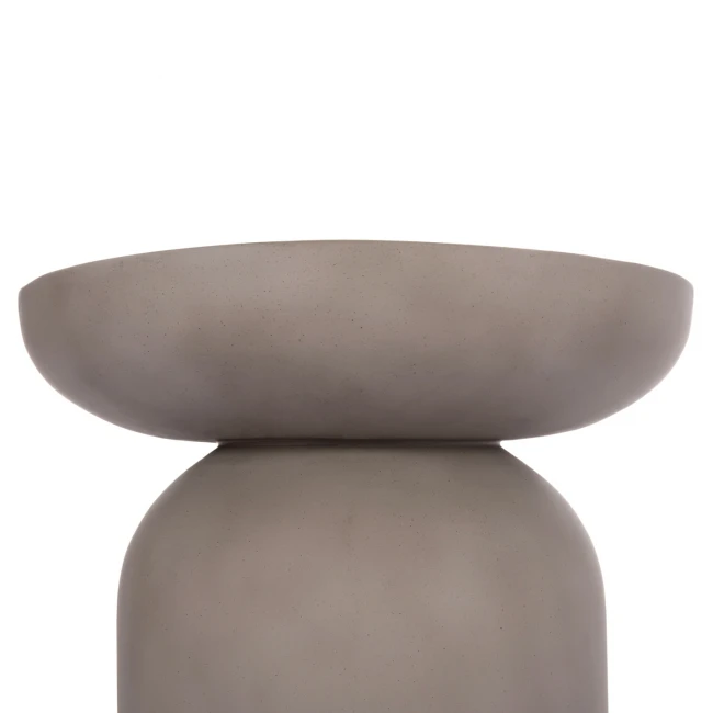 ΒΟΗΘΗΤΙΚΟ ΤΡΑΠΕΖΙ ANNA HM18160.03 FIBER CEMENT ΣΕ ΓΚΡΙ--Φ60x76Υεκ.