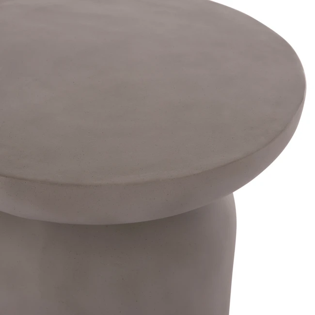 ΒΟΗΘΗΤΙΚΟ ΤΡΑΠΕΖΙ ANNA HM18160.03 FIBER CEMENT ΣΕ ΓΚΡΙ--Φ60x76Υεκ.