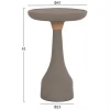 ΒΟΗΘΗΤΙΚΟ ΤΡΑΠΕΖΙ ΓΙΑ ΛΑΜΠΑΤΕΡ TORG HM18170.03 FIBER CEMENT ΓΚΡΙ Φ41x62Υεκ.