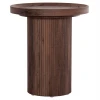 ΒΟΗΘΗΤΙΚΟ ΤΡΑΠΕΖΙ MARGON HM18027 MDF ΣΕ ΣΚΟΥΡΟ ΚΑΦΕ ΞΥΛΟΥ Φ45x50,5Υεκ.