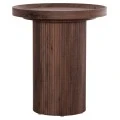 ΒΟΗΘΗΤΙΚΟ ΤΡΑΠΕΖΙ MARGON HM18027 MDF ΣΕ ΣΚΟΥΡΟ ΚΑΦΕ ΞΥΛΟΥ Φ45x50,5Υεκ.