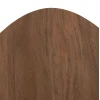 ΒΟΗΘΗΤΙΚΟ ΤΡΑΠΕΖΙ ΟΒΑΛ ALPER HM18328 MDF SONAMA--ΜΕΤΑΛΛΟ ΛΕΥΚΟ 50x50x51Υεκ.