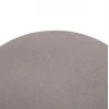 ΒΟΗΘΗΤΙΚΟ ΤΡΑΠΕΖΙ ΣΤΡΟΓΓΥΛΟ DELIA HM18167.03 FIBER CEMENT ΓΚΡΙ & RATTAN Φ40x45Υεκ