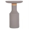 ΒΟΗΘΗΤΙΚΟ ΤΡΑΠΕΖΙ TRED(T) HM18169.03 FIBER CEMENT ΓΚΡΙ-ΦΥΣΙΚΟ RATTAN--Φ40x61Υεκ.