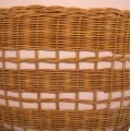 ΒΟΗΘΗΤΙΚΟ ΤΡΑΠΕΖΙ VILHENA HM18166 FIBER CEMENT ΡΟΖ-RATTAN ΦΥΣΙΚΟ Φ44.5x45Υεκ.