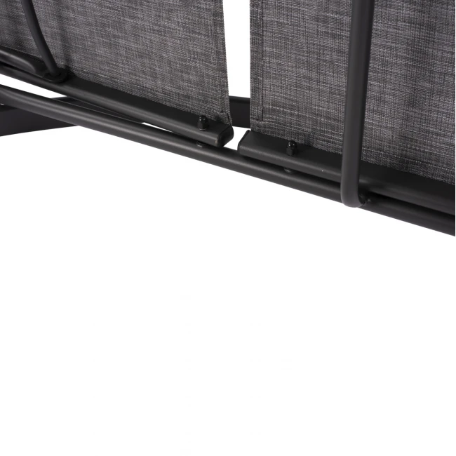 ΞΑΠΛΩΣΤΡΑ ΑΛΟΥΜΙΝΙΟΥ WAKANA ΕΠΑΓΓΕΛΜΑΤΙΚΗ ΓΚΡΙ ΜΕ TEXTLINE ΓΚΡΙ HM5133.01 194x54-66x30 cm.