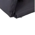 ΞΑΠΛΩΣΤΡΑ ΜΕ ΜΑΞΙΛΑΡΙ ΚΟΡΙΝΟΣ HM10775.30T ΞΥΛΟ ΠΕΥΚΟΥ--TEXTILENE ΓΚΡΙ 79x204x77Υεκ