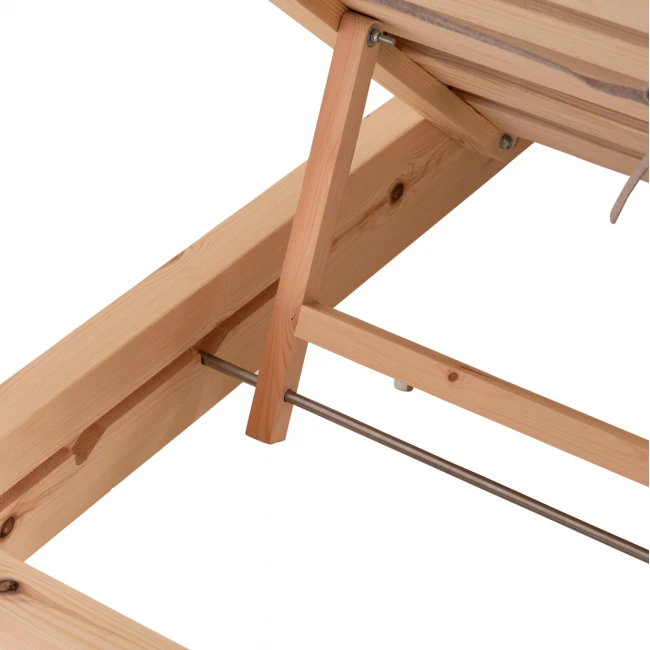 ΞΑΠΛΩΣΤΡΑ ΜΕ ΜΑΞΙΛΑΡΙ ΚΟΡΙΝΟΣ HM10778.72 ΞΥΛΟ ΠΕΥΚΟΥ--OLEFIN ΣΕ ΜΠΕΖ 79x204x77Υεκ