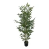 Decorative plant Bamboo in a pot Inart green pp H150cm
