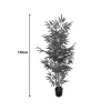 Decorative plant Bamboo in a pot Inart green pp H150cm