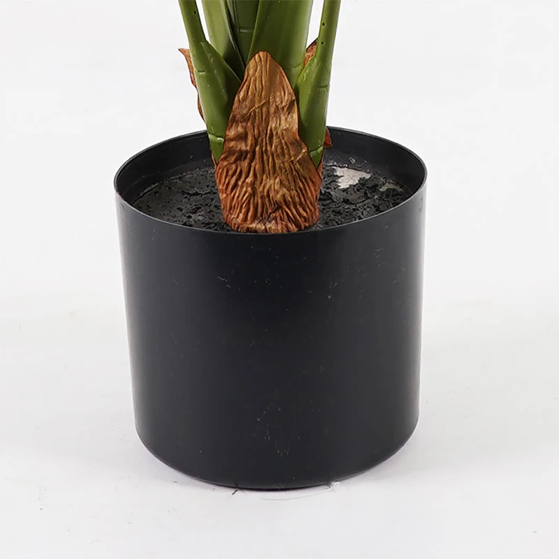 Decorative plant in a pot Alocasia Inart green D90x120cm