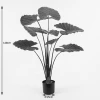 Decorative plant in a pot Alocasia Inart green D90x120cm