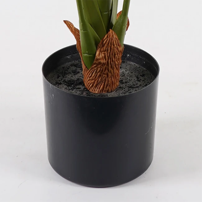 Decorative plant in pot Deliciosa Inart green D94x120cm