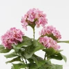Διακοσμητικό φυτό σε γλάστρα Hydrangea Inart ροζ Φ35x50εκ