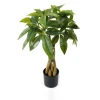 Decorative plant in pot Pachira Inart green D40x60cm