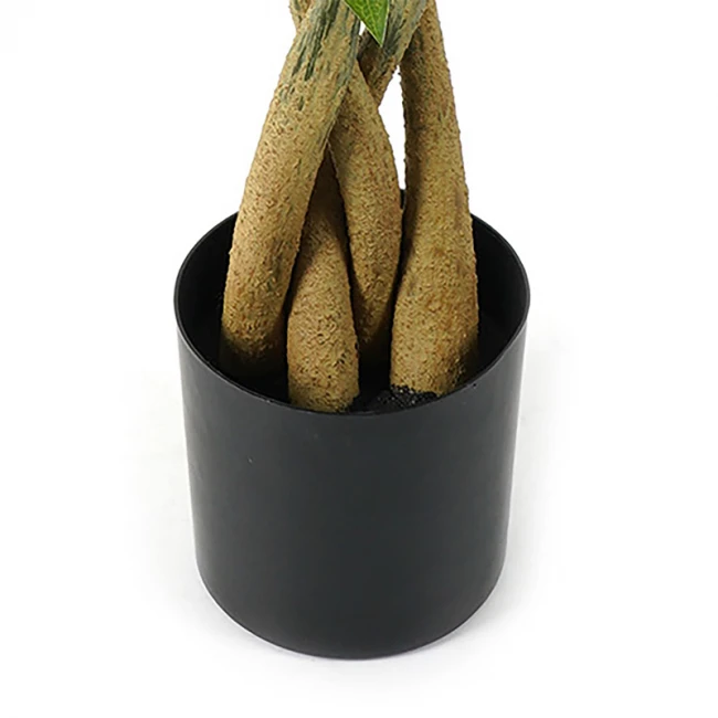 Decorative plant in pot Pachira Inart green D40x60cm