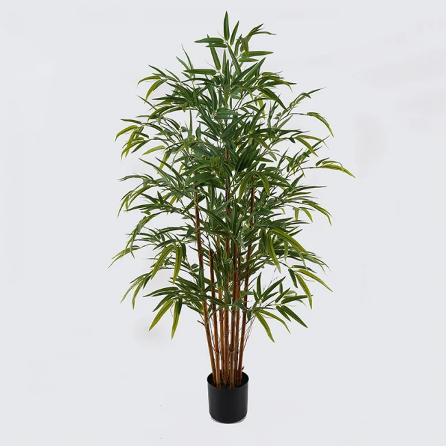 Διακοσμητικό φυτό σε γλάστρα Rhapis Palm Inart πράσινο Φ80x180εκ