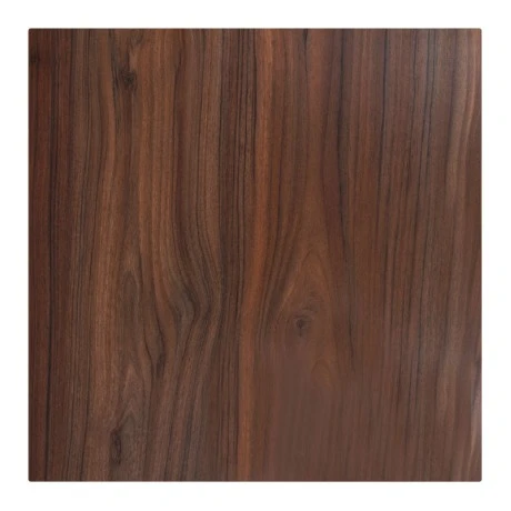 Table top Bounty pakoworld Werzalit walnut 80x80cm thickness 35mm