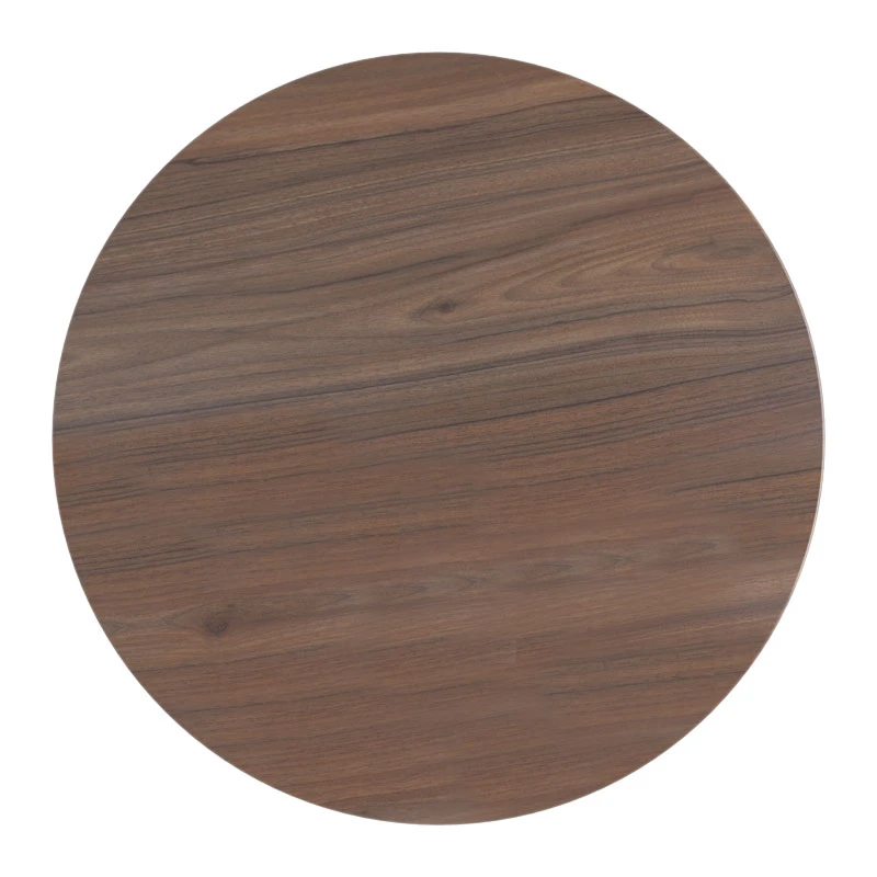 Table surface Bounty pakoworld Werzalit walnut D60cm