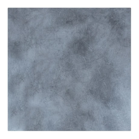 Table top Copious pakoworld Werzalit gray cement I 70x70cm thickness 35mm