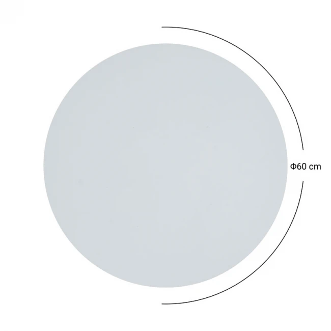 Table surface Copious pakoworld Werzalit cement I D60cm