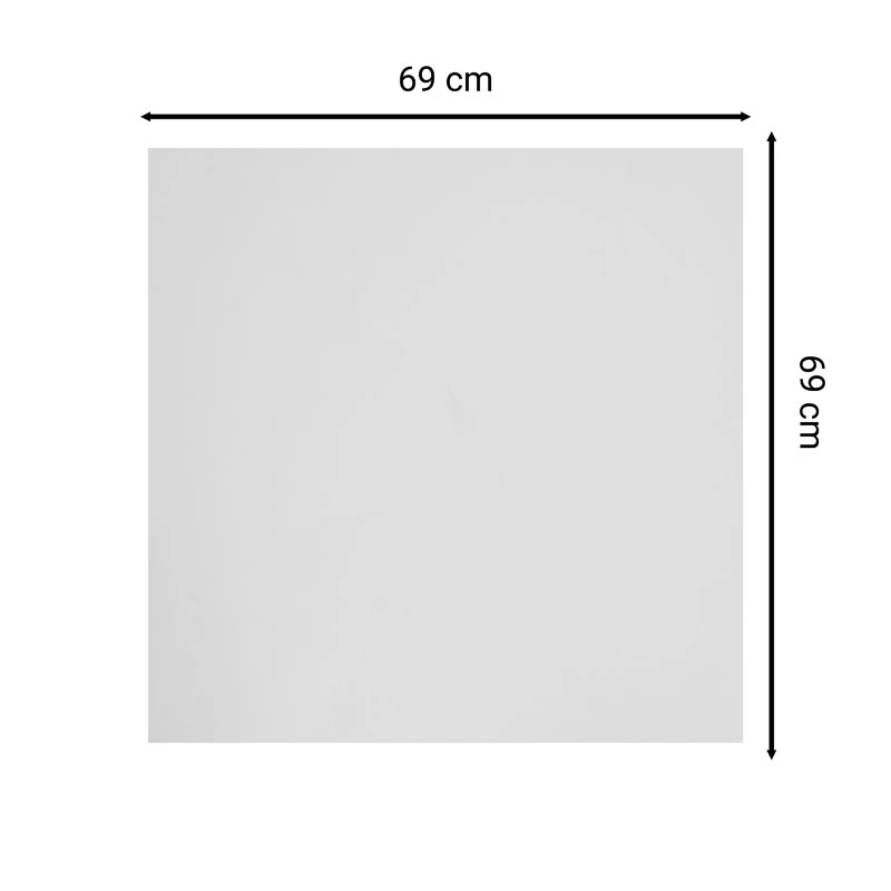 Table surface Inspire pakoworld HPL grey cement 69x69cm