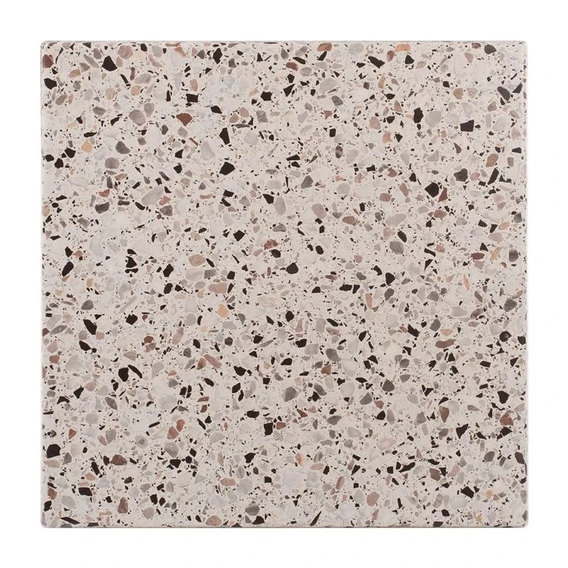 Table top Mala pakoworld Werzalit gray beige 70x70cm, 35mm thick