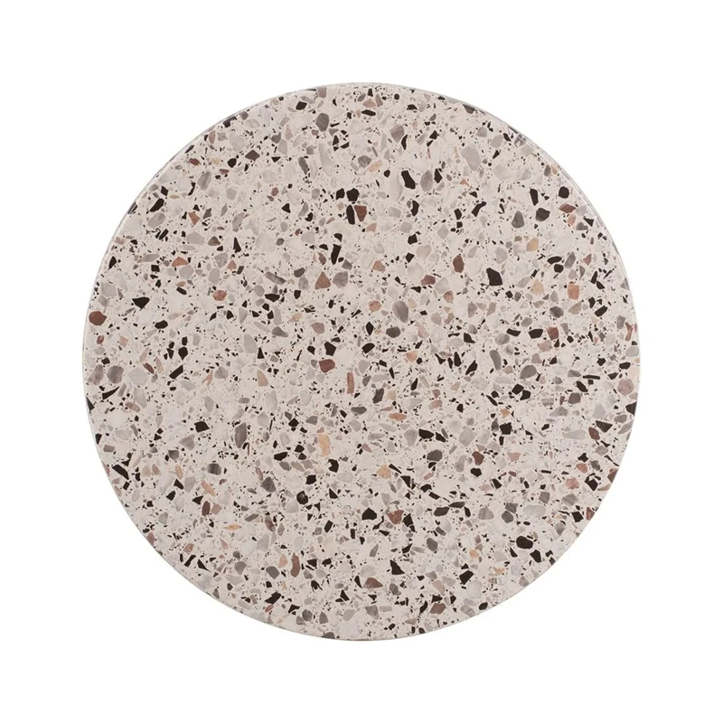 Table top Mala pakoworld Werzalit gray beige Φ60cm, 25mm thick