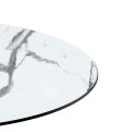Table surface Melody pakoworld HPL white marble D60cm