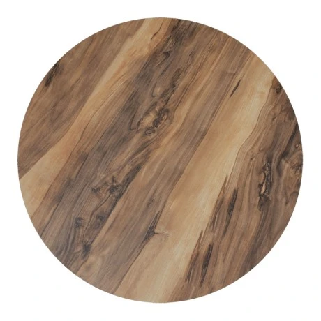 Table top Noble pakoworld Werzalit walnut Φ70cm, 25mm thick