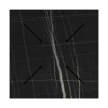Relian table top pakoworld HPL black marble look 70x70cm 12mm thick