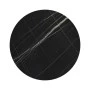 Relian table top pakoworld HPL black marble look D60cm 12mm thick