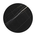 Relian table top pakoworld HPL black marble look D69cm 12mm thick