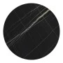 Relian table top pakoworld HPL black marble look D80cm 12mm thick