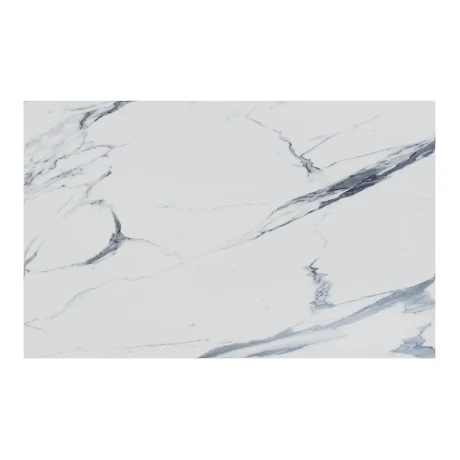 Table top Solace pakoworld Werzalit white marble 120x80cm thickness 35mm