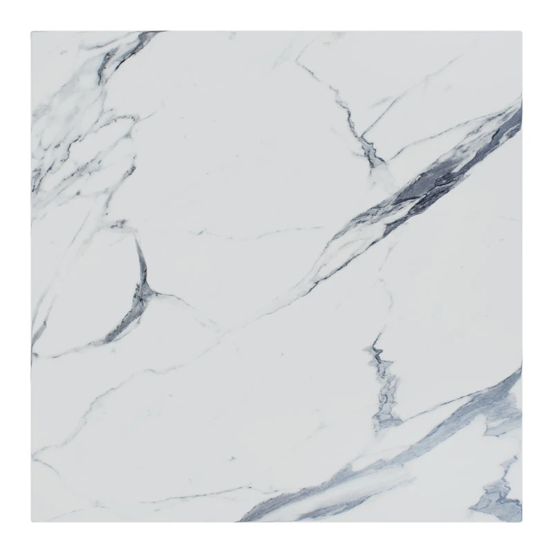 Table surface Solace pakoworld Werzalit white marble 70x70cm