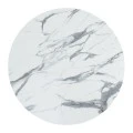 Table surface Solace pakoworld Werzalit white marble D60cm