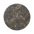 Verhia table top pakoworld HPL dark grey marble look D60cm 12mm thick