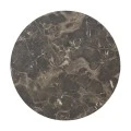 Verhia table top pakoworld HPL dark grey marble look D69cm 12mm thick