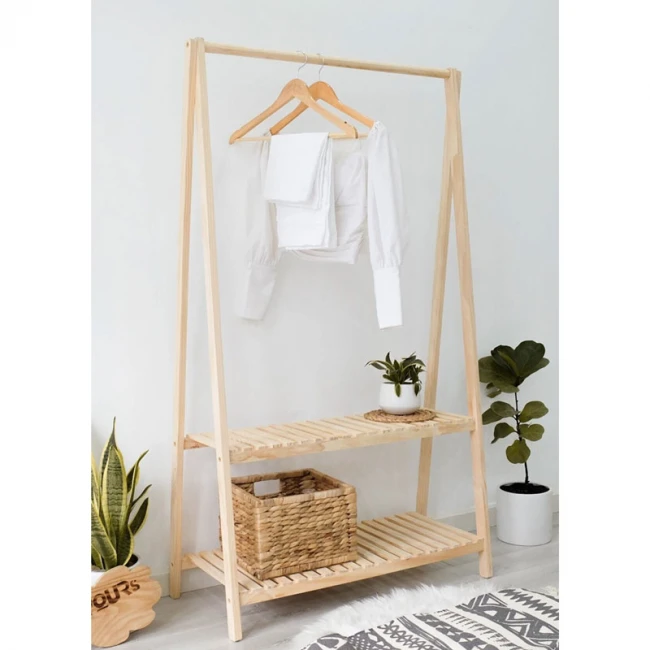 Linett pakoworld entrance furniture natural 86x38x148cm