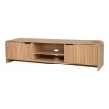 Anfen pakoworld mdf tv stand in natural shade 160x39x40.5cm