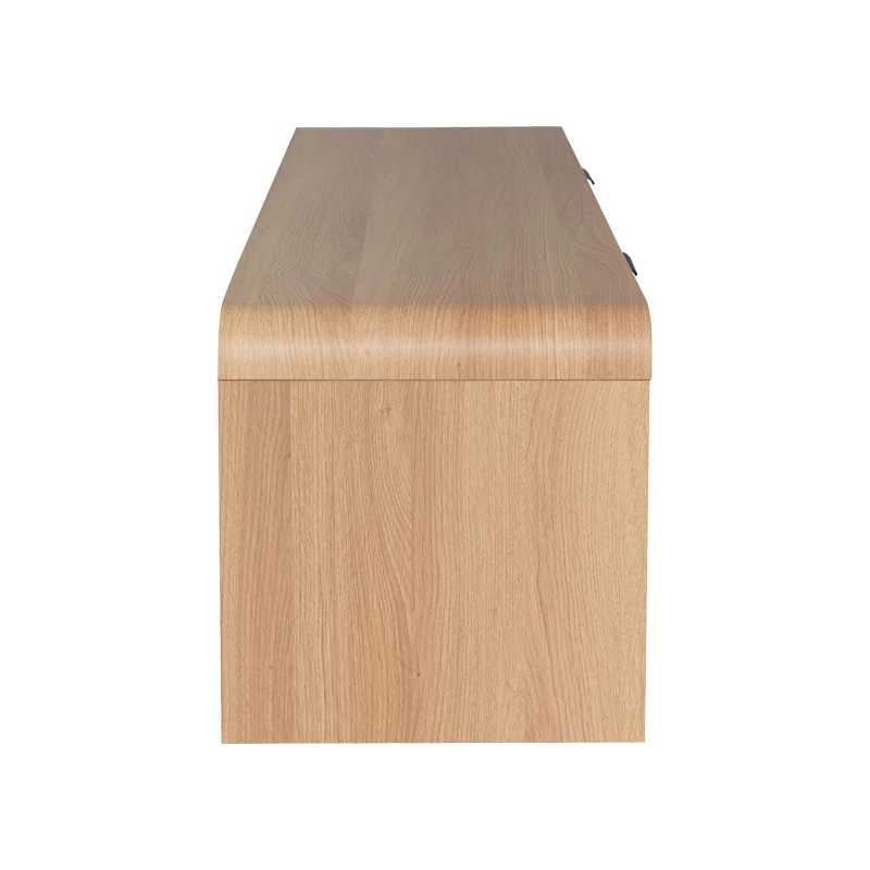 Anfen pakoworld mdf tv stand in natural shade 160x39x40.5cm