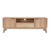 Hamea pakoworld mdf TV cabinet in natural shade 145x39.5x49cm