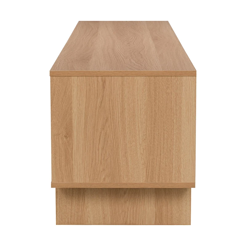 Έπιπλο τηλεόρασης Jenfia pakoworld mdf σε φυσική απόχρωση 150x39x45,5εκ