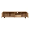 Έπιπλο τηλεόρασης Jenfia pakoworld mdf σε φυσική απόχρωση 180x39x45,5εκ