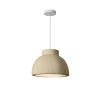 Led ceiling lamp Jenila pakoworld E27 beige ps D30x20cm