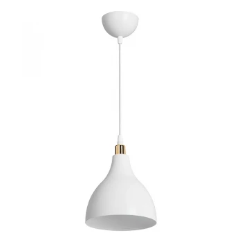 Ceiling light Lofty pakoworld Ε27 white D18x22cm