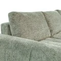 Reversible sofa-bed Vivad pakoworld fabric in menta color 275x164x91cm