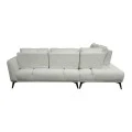Right corner sofa Belanza pakoworld beige fabric 265x213x90cm